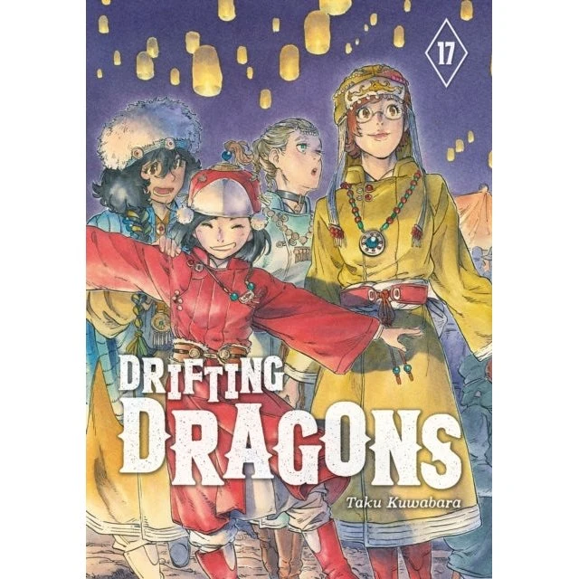 Drifting Dragons 17 - Taku Kuwabara Manga