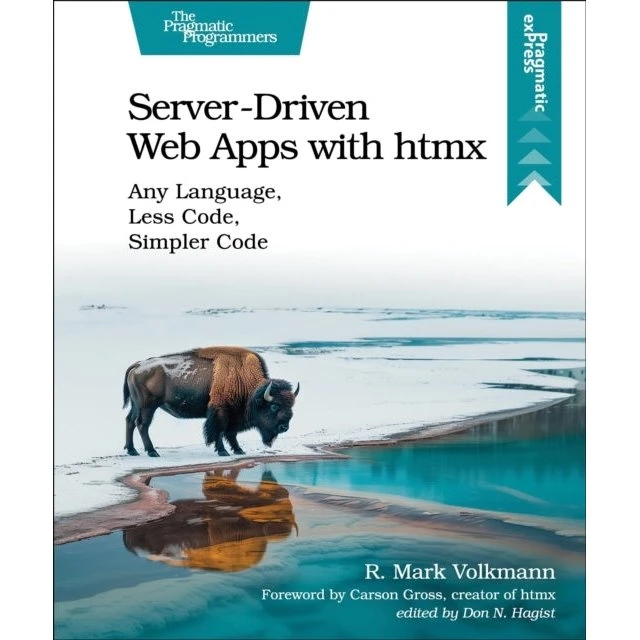 Server-driven Web Apps with Htmx af R. Mark Volkmann