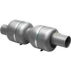 Vetus Lyddæmper MV125, 125 mm med kontraklap