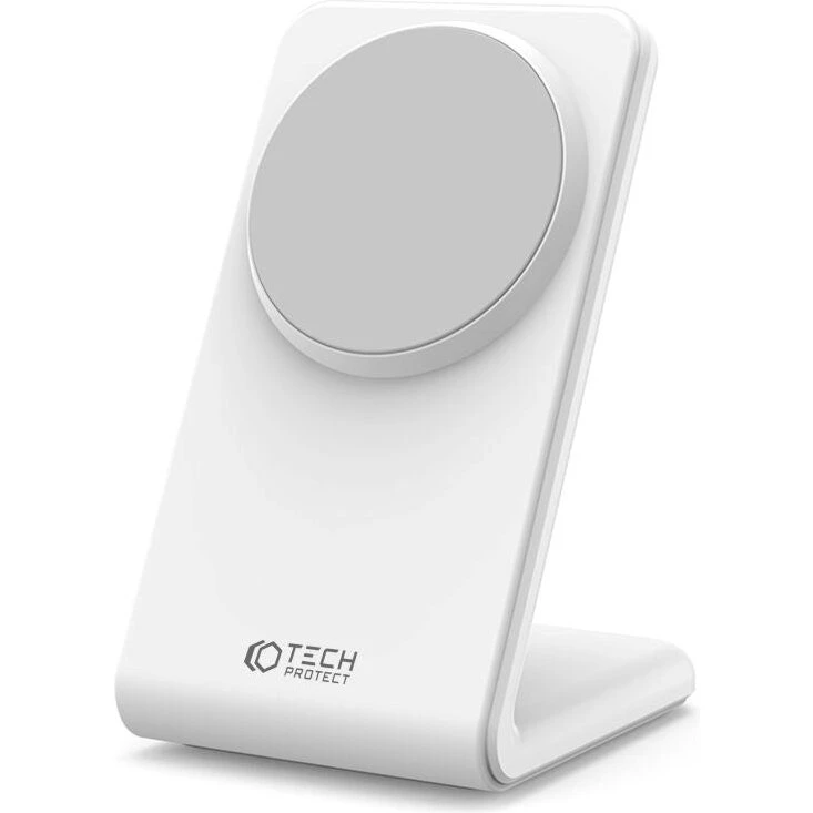 Tech-Protect QI15W-A23 15W Trådløs Oplader (MagSafe) - Hvid