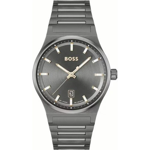 Hugo Boss 1514078 herreur, grå rustfrit stål Ø41 mm