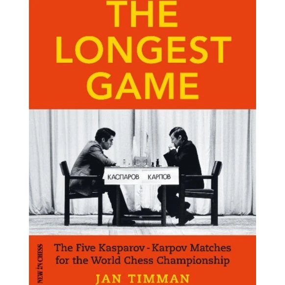 The Longest Game - Jan Timman (Bog)