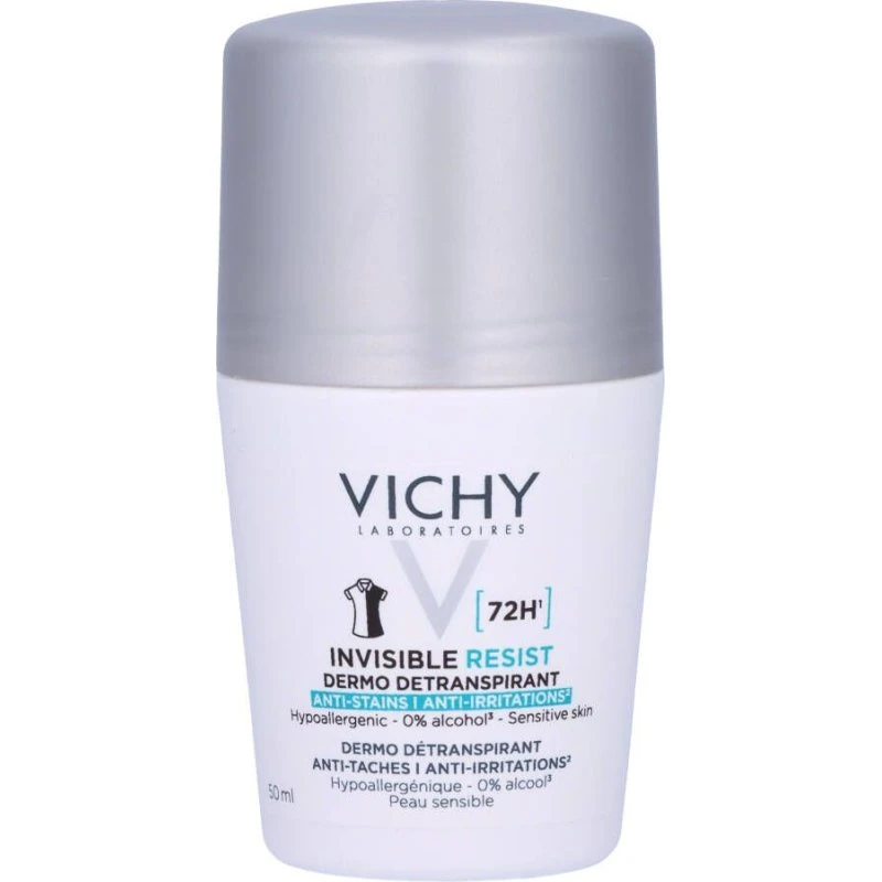 Vichy Invisible Resist 72H Anti-Stain Roll-On 50 ml