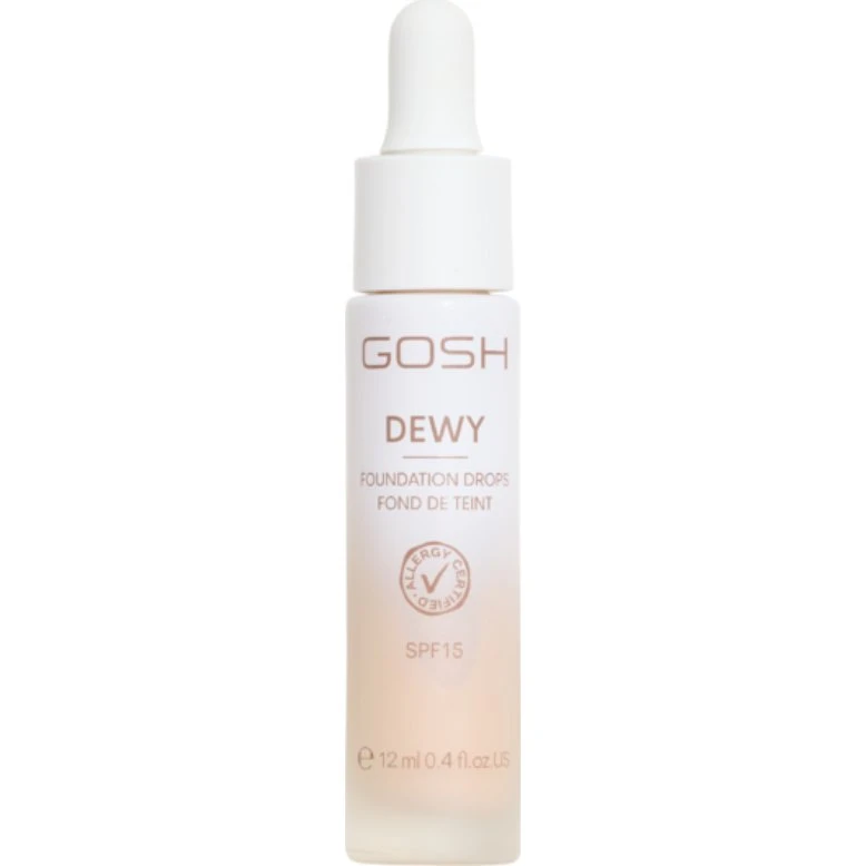 GOSH DEWY Foundation Drops 002 Porcelain 12 ml