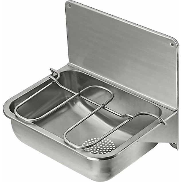 Contura CU 44B Udslagsvask i rustfrit stål - 460x330 mm