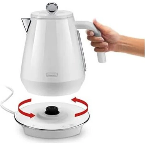 De'Longhi Eclettica SpecialTea KBY2011 Elkedel 1,7L Hvid