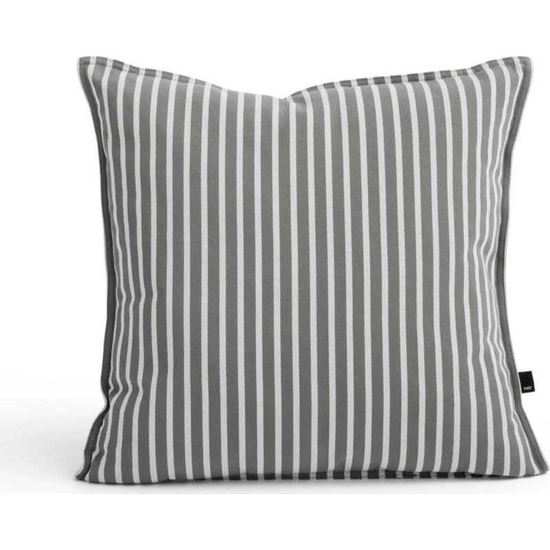HAY Terrazza Pude 50x50 cm Grey Bold Stripe