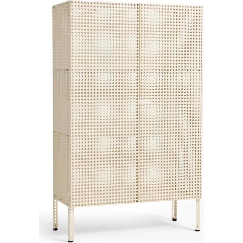 HAY Perforated Kabinet Stor Eggshell
