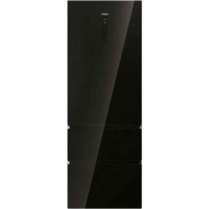 Haier HTW7720DNGB Multidoor køleskab 483L - Grå/Sort