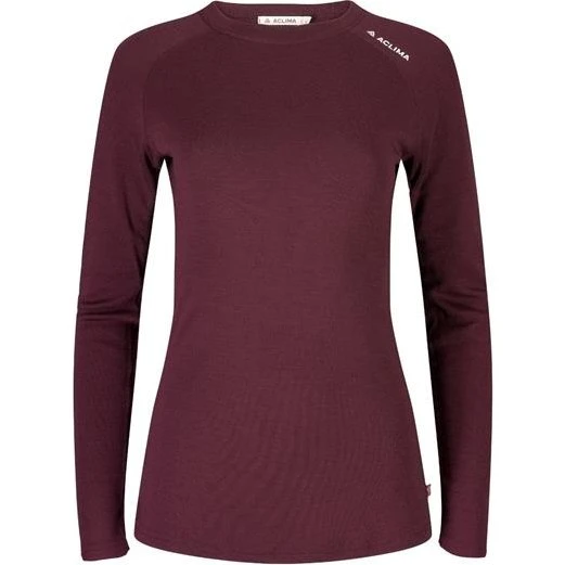 Aclima WarmWool Crewneck Womens - Fig