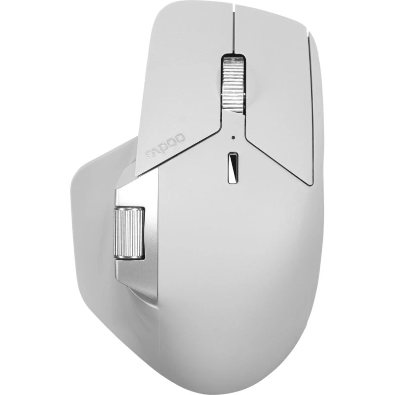 Rapoo MT760M Multi-Mode Trådløs Mus - 4000 DPI - Grå