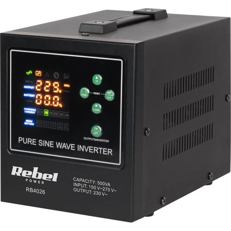 Rebel POWER-500-LFP4 Nødstrømsforsyning 500 VA/300 W