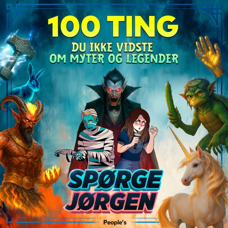 100 ting du ikke vidste om myter og legender - Børnebog