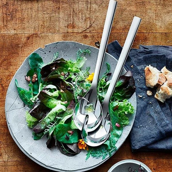 WMF Nuova salatbestik 2 dele, 30 cm - 18/10 rustfrit stål