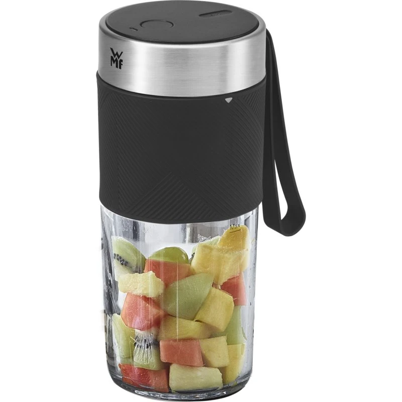 WMF KITCHENminis Blender To Go 0,3 l, 50 W – sort/rustfrit stål