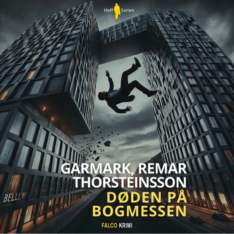 Døden på bogmessen - Lydbog af Morten Remar, David Garmark & Tommy Thorsteinsson