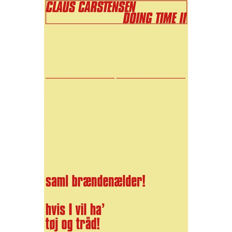 Doinge Time II - Claus Carstensen (Antipyrine)