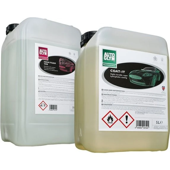 Autoglym Premium bilplejekit (Coat-It 5L & High Foam TFR 25L)