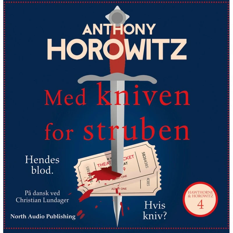 Anthony Horowitz: Med kniven for struben (Lydbog)