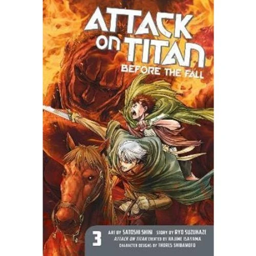 Attack on Titan: Before the Fall 03 - Ryo Suzukaze & Hajime Isayama