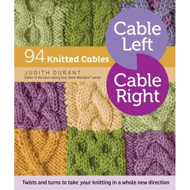 Judith Durant: Cable Left, Cable Right - Strikkebog