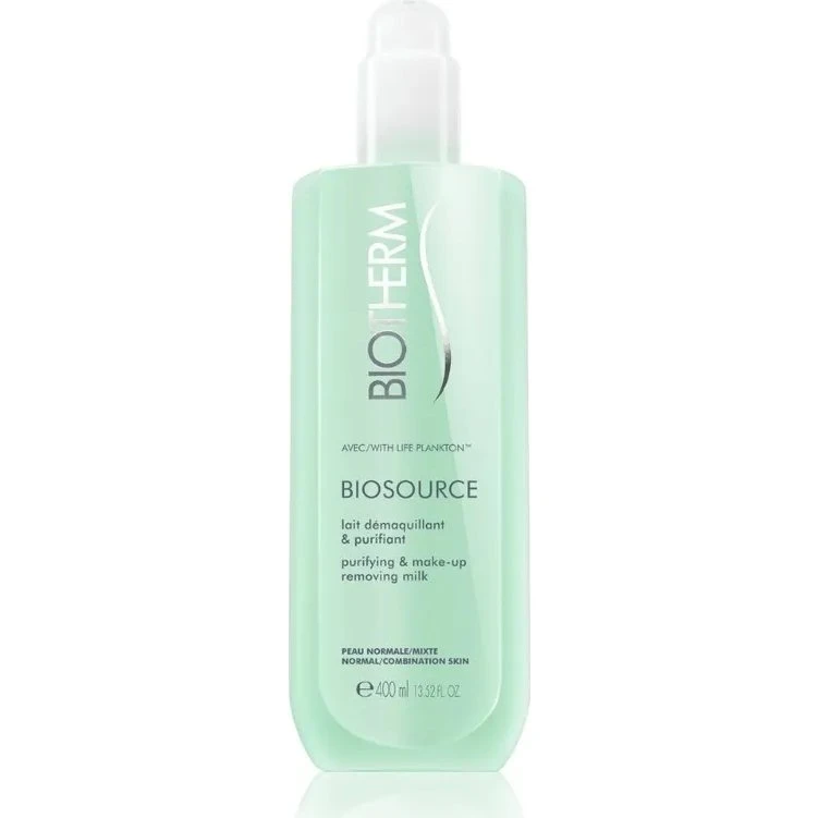 Biotherm Biosource Rensemælk 400 ml – normal/kombineret hud