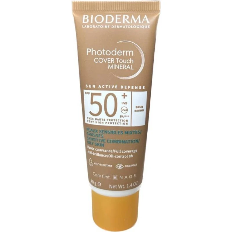 Bioderma Photoderm Cover Touch Mineral SPF50+ Light 40 g