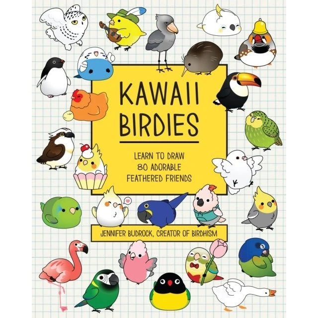 Kawaii Birdies - Jen Budrock - Tegnebog