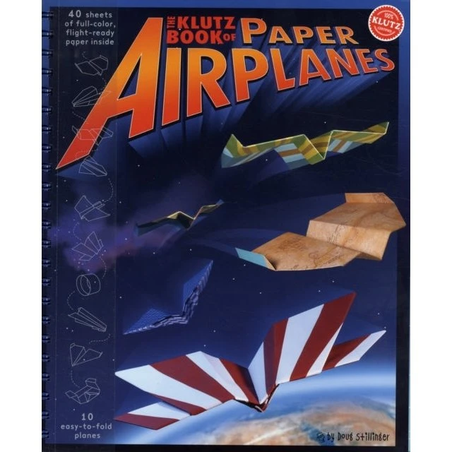 Klutz The Book of Paper Airplanes - Doug Stillinger
