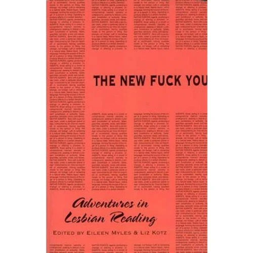 Eileen Myles: 'The New Fuck You' - Antologi af lesbiske tekster