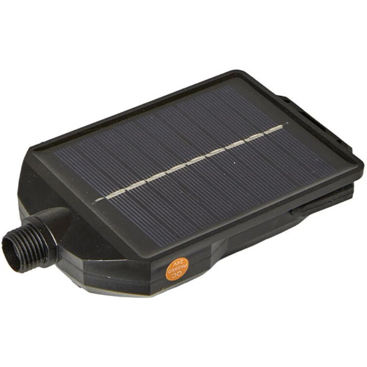 Solcelle powerbank til lyskæder 400L/30T, sort (15x7x2,5 cm)