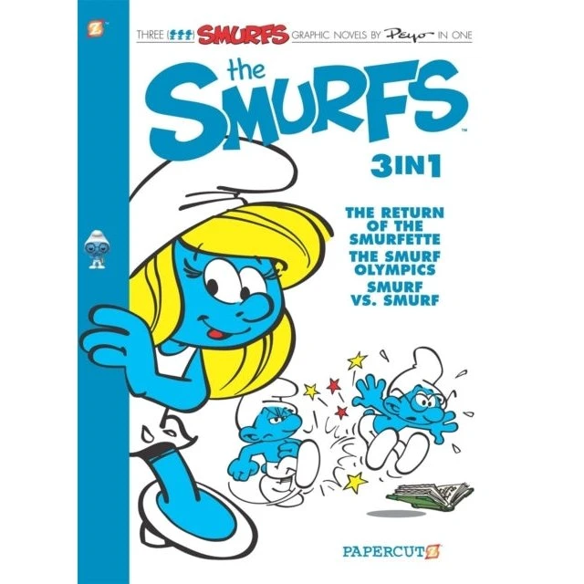 The Smurfs 3-in-1 Vol. 4 - Peyo Graphic Novel