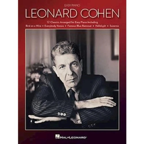 Leonard Cohen for Easy Piano - Sangbog med noder og tekst