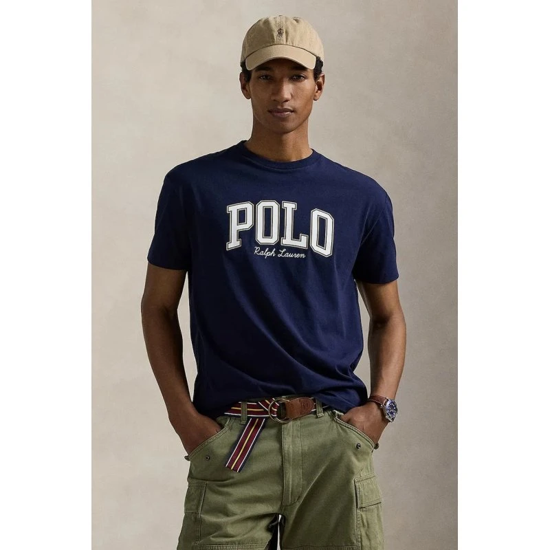 Ralph Lauren Polo T-shirt Offwhite med logo