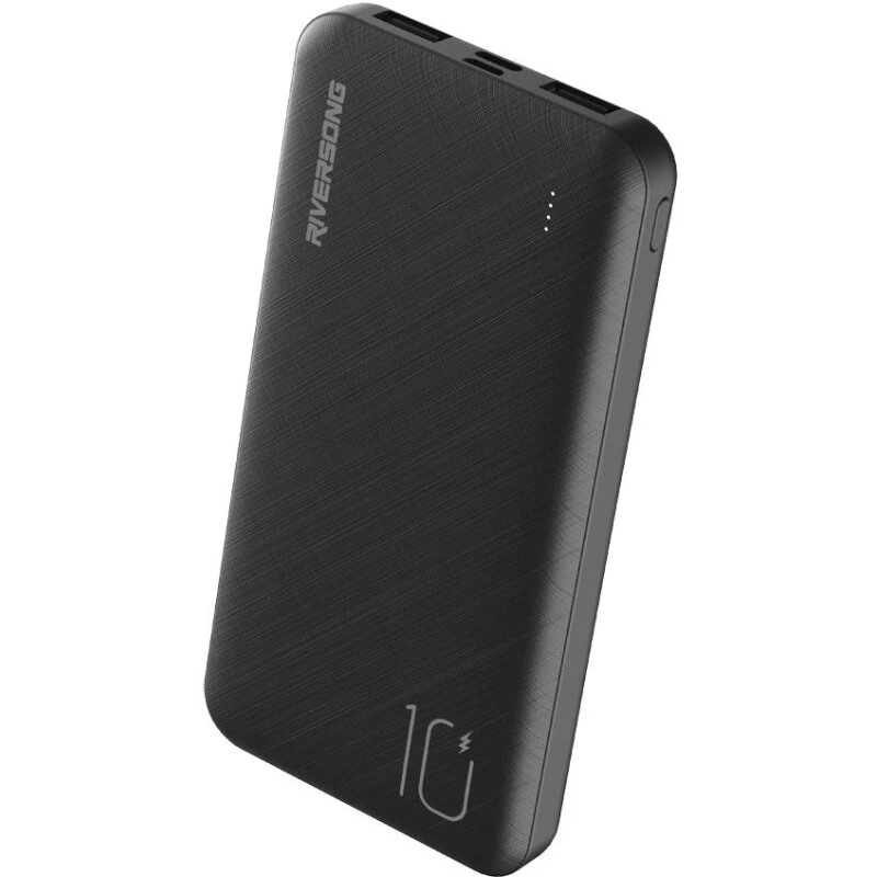 Riversong Vision 10SE Pro 10.000 mAh 20W USB-C/2xUSB-A – Sort