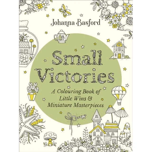 Johanna Basford - Small Victories - Farvebog