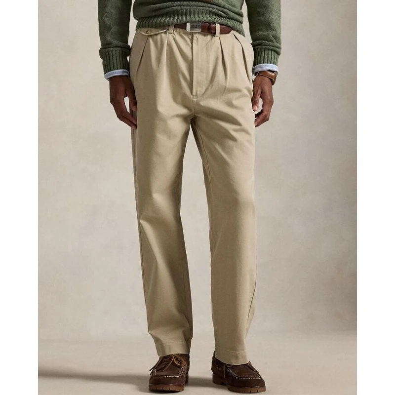 Whitman Relaxed Fit plisseret chino