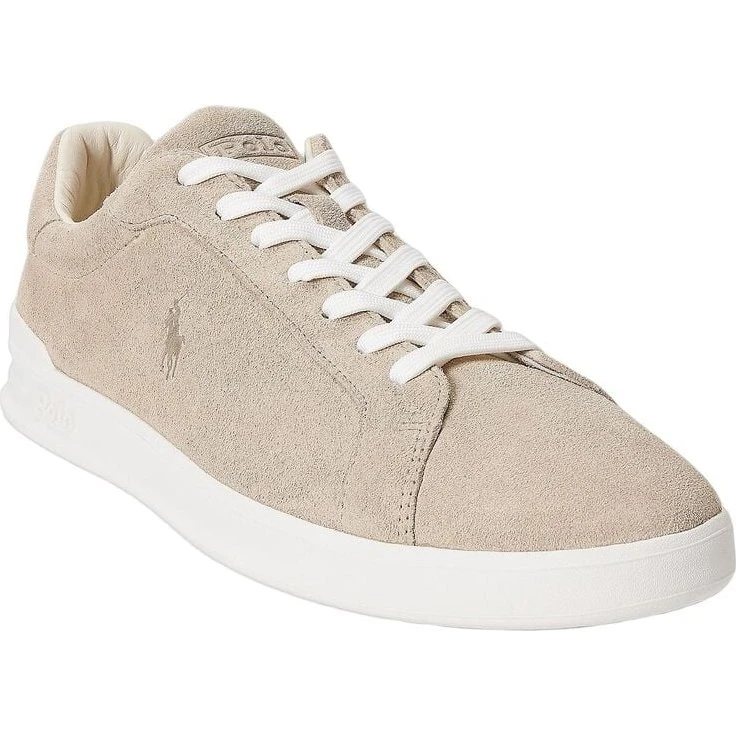 Polo Ralph Lauren Heritage Court II Suede Sneaker – Beige