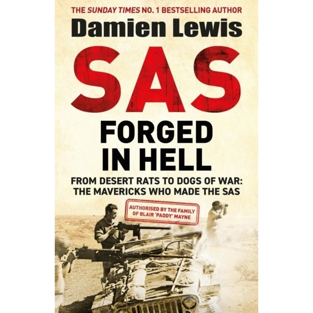 SAS Forged In Hell: Damien Lewis - Historisk bog