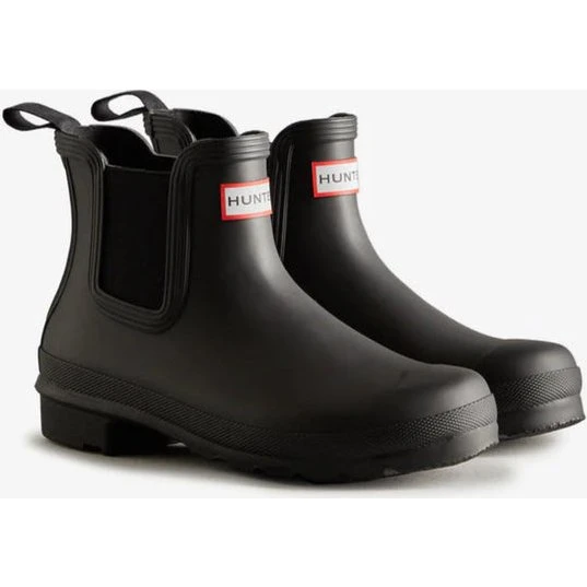 HUNTER Original Chelsea gummistøvler - sort