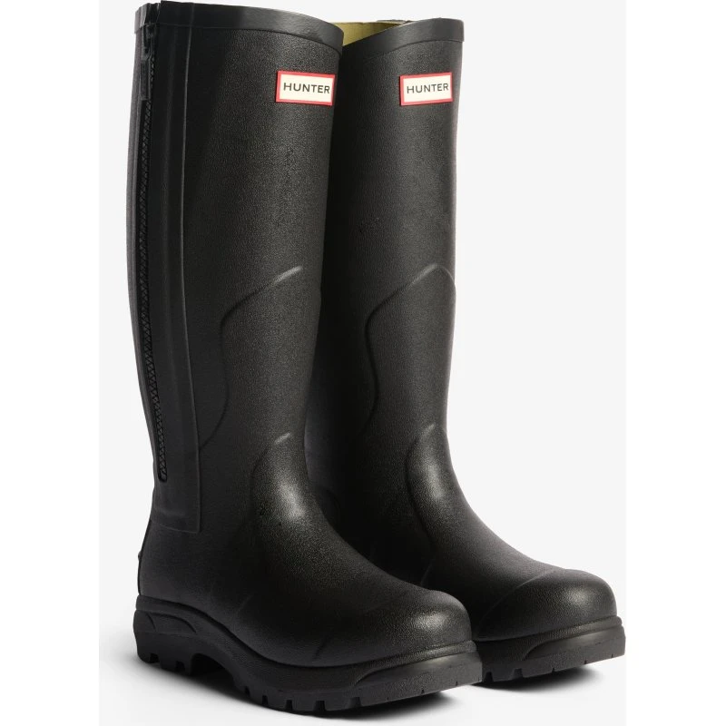 Hunter Balmoral MKII Full Zip unisex støvle – Sort