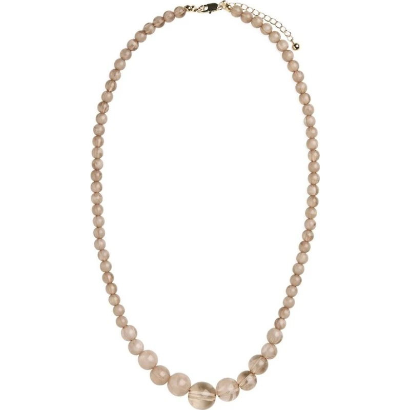 PCMOLLY Epoxy halskæde, justerbar 36 cm, blank finish