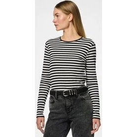 Pieces Pclea Jeansbælte 3 cm - Sort/Sølv