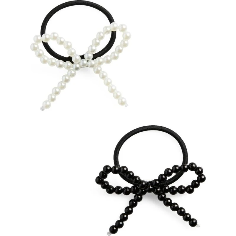 Pieces PCrenee N hårelastik 2-pak med sløjfedetalje