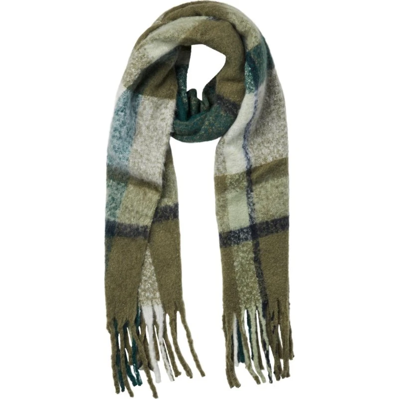 Pieces Bea Long Tørklæde - Deep Lichen Green