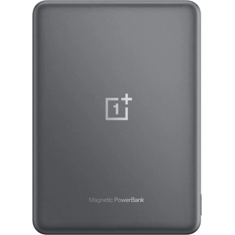 OnePlus Slim Magnetic Power Bank 5000mAh - Sølvgrå