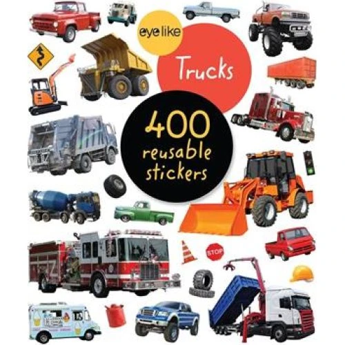 Workman Publishing Eyelike Stickers: Trucks