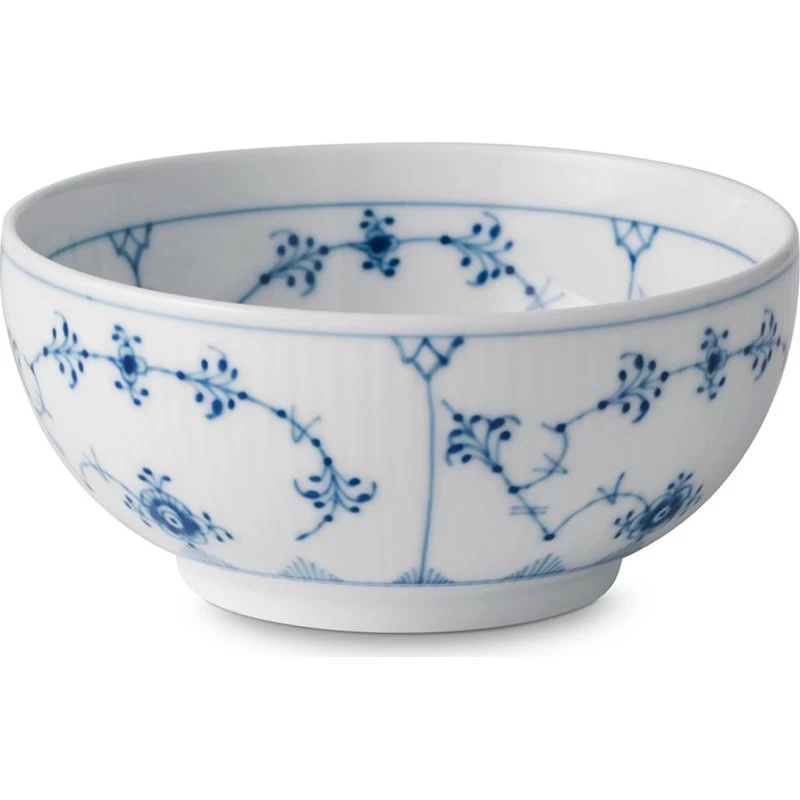 Royal Copenhagen Musselmalet Riflet skål 73 cl