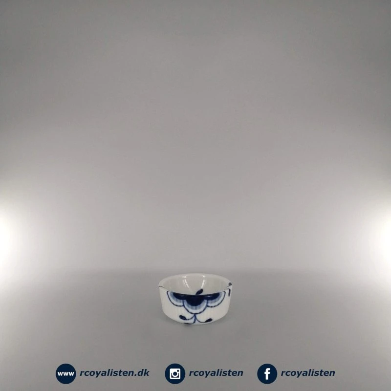 Royal Copenhagen Blå Mega Riflet skåle 2 stk., 3 cl