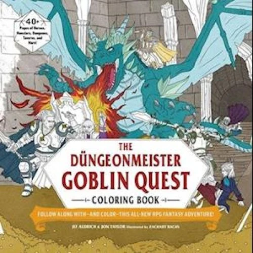 Düngeonmeister: The Goblin Quest Coloring Book - Jon Taylor & Jef Aldrich